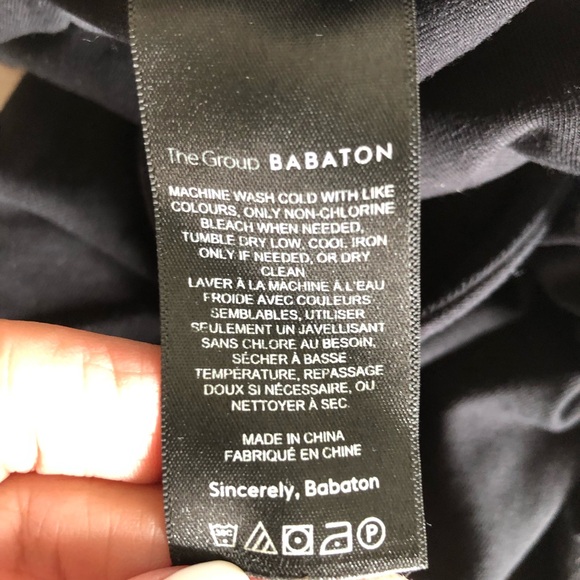 Aritzia Black Stretch v neck sexy onesie jumpsuit S - Picture 4 of 8